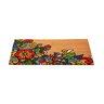 Evergreen Door Mat Coir Talavera Inspired Bold Floral 28 in. x 16 in.