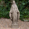 Campania Statue Medium Madonna Verde 10-1/4 in. x 6-1/2 in. x 26 in.
