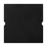 BBQGuys Signature 25 in. Square Aluminum Fire Table Lid Black - Fits 40 in. Olliewood Fire Tables