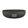 BBQGuys Signature Grand Lake 48 in. Round Concrete Fire Bowl Gray Liquid Propane