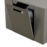 BBQGuys Signature Covewood 58 in. Rectangular Aluminum Fire Pit Table Gray Liquid Propane