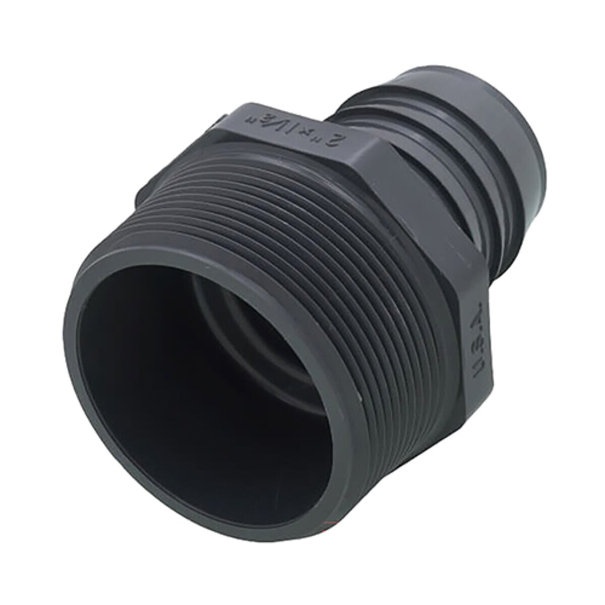 Poly Insert Reducing Male Adapter 2 in. x 1-1/2 in. MIPT x Insert ...