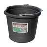 Tuff Stuff Flatback Bucket Black 8 qt. 11 in. x 8 in.