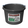 Tuff Stuff Small Round Bucket Black 5 qt. 10 in. x 6-1/2 in.