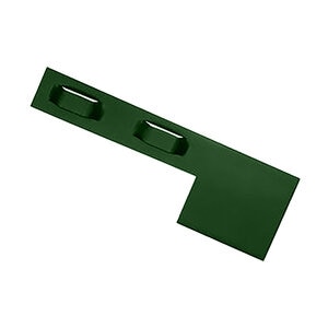 Border Concepts Border Flex Steel Landscape Edging Green Powder Coated 13 Gauge 4 in. x 10 ft.