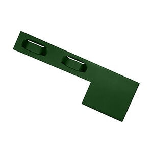 Border Concepts Border Line Steel Landscape Edging Green Powder Coated (for Region 7) 1/8 in. x 4 in. x 10 ft.