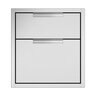 DCS 20 in. Double Tower Drawer with Soft Close