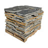 Flagstone Oklahoma Blue Patio/Steppers 1 in. Minus