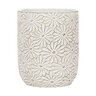 Abbott Planter / Vase Daisy Small White 6-1/2 in.