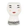 Abbott Planter / Vase Pretty Lady Head 6 in.