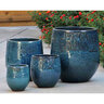 Pacific Planter Trio De Kanto Med Caribbean Sea 10-1/2 in. x 10-1/2 in. x 11-1/2 in.