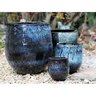 Pacific Planter Trio De Kanto Med Ice Blue 10-1/2 in. x 10-1/2 in. x 11-1/2 in.