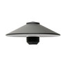 7.5 X 2.5 Cast Aluminum Round Shade Black Univer