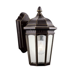 Kichler Lighting Courtyard Outdoor Wall Light Rubbed Bronze 11 in.