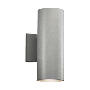 Wall Light White 2-65W Bulbs Max