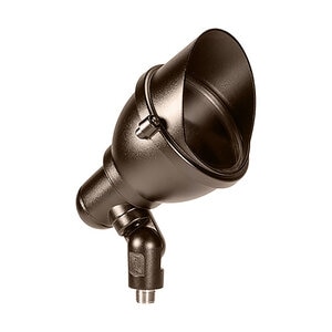 120V Composite Up Light Dark Dronze Convex Lens Med Shroud