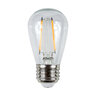 S14 Edge Filament Lamp 3.5W, 120V Dimmable 245 Lumens