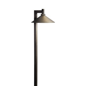 Kichler Ripley Path Light Centennial Brass 3000K