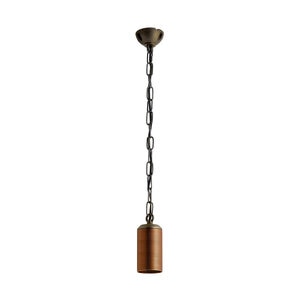 12V Solid Pendant Light Copper
