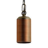 12V Solid Pendant Light Copper