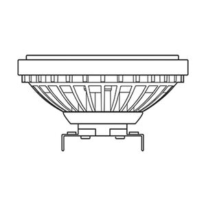Brilliance PAR36 LED Green Lamp 11W 30 Degree