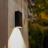 Guadalupe Wall Light Blackened Brass w/integrated 210lm, 300