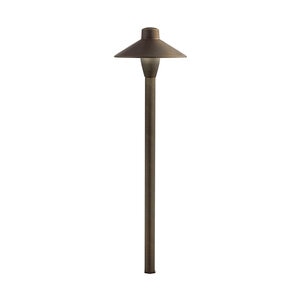 Kichler Traditional LED Path Light Centenial Brass 3W 3000K