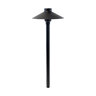 BrillianceBlack Diamond Path Light Blackened Brass 3W LED 24