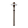 Illumicate: Brass Large Adjustable Pathlight w/ Extendable S