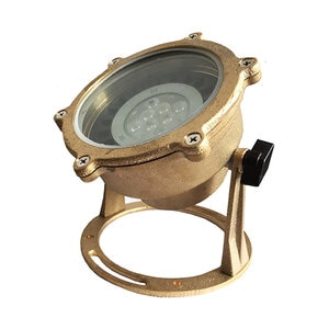 Bosch Underwater PAR36 Pond Light, Brass 304 Construction, Ideal for Aquatic Illumination