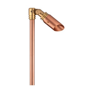 Clarolux Copper & Brass Path/Bullet on a 16 in. Stem