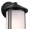 Lombard 16.5 1 Light Wall Light Black