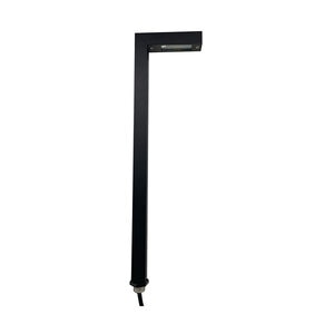 P90 Right Angle Path Light-20" Stem-Textured Black-Fixture Only