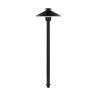 Universal Lighting 15 in. Brass Stem w/ 6 in. Shade and G4 Led