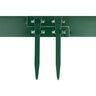 Col-Met Steel Landscape Edging Green 7 Gauge 3/16 in. x 6 in. x 10 ft.
