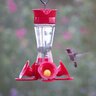 PerkyPet Pinch Waist Glass Hummingbird Feeder