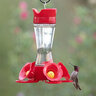 PerkyPet Pinch Waist Glass Hummingbird Feeder