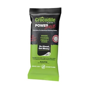 Crocodile Cloth Power Scrub 10 count