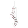 Red Crystal Heart Suncatcher Mobile 6 in. x 36 in.