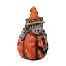 Pumpkin W/Resting Cat Mn 6-1/2 in. x 11-1/2 in.