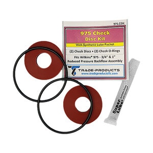 3/4 in. & 1 in. Wilkins 975 Check Disc Kit