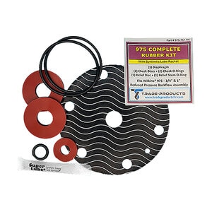 3/4 in. & 1 in. Wilkins 975 Complete Rubber Kit