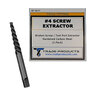#4 Screw/Test Port Extractor - Hardened Carbon Steel