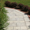 Nantucket Rivenstone Patio Paver Tan Variegated 12 in. x 12 in. x 1-1/2 in. (100 pc./pallet)