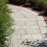 Nantucket Rivenstone Patio Paver Bluestone Variegated 12 in. x 18 in. x 1-1/2 in. (90 pc./pallet)