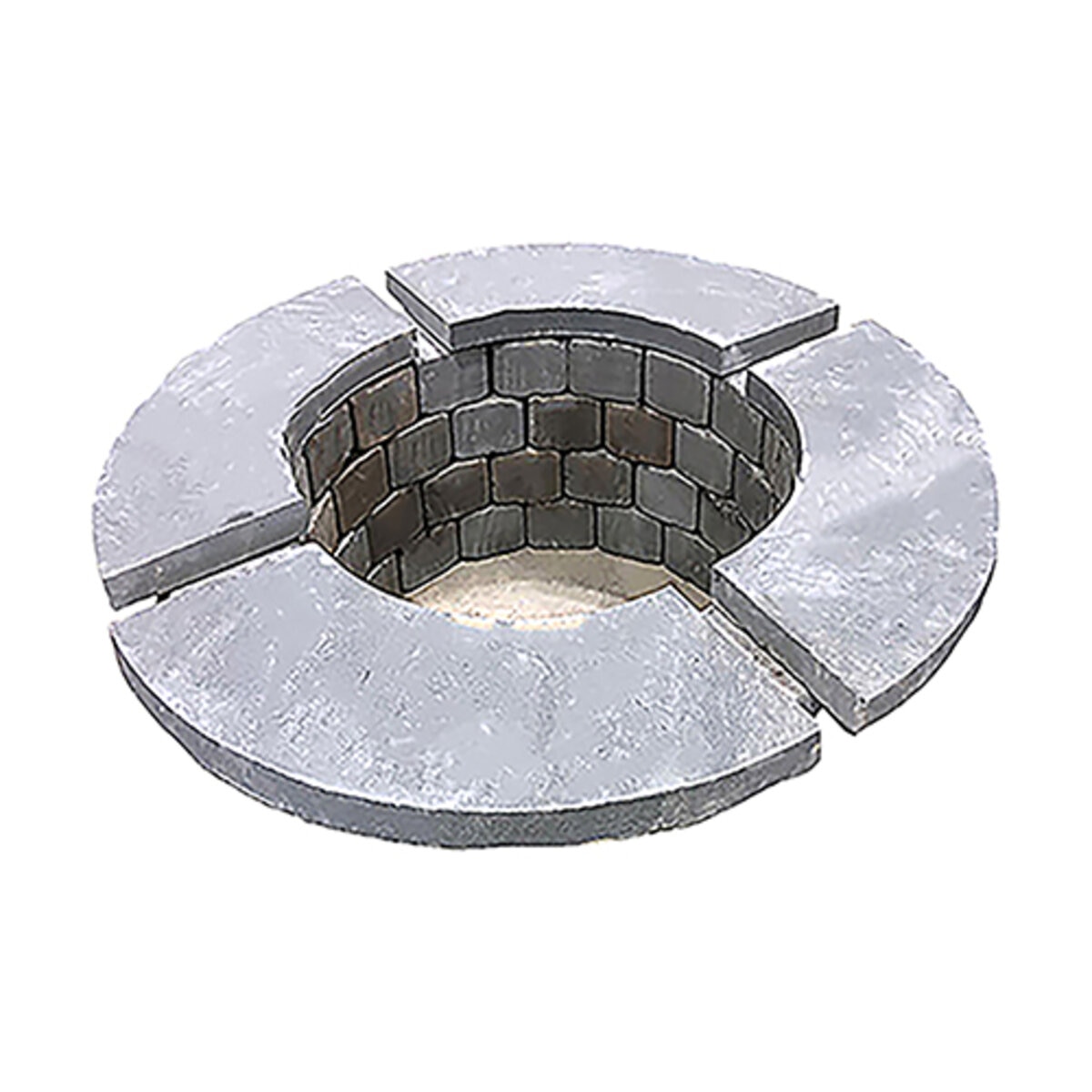 South Pacific Thermal Outside Fire Pit Cap 4 pc. Kit | SiteOne US
