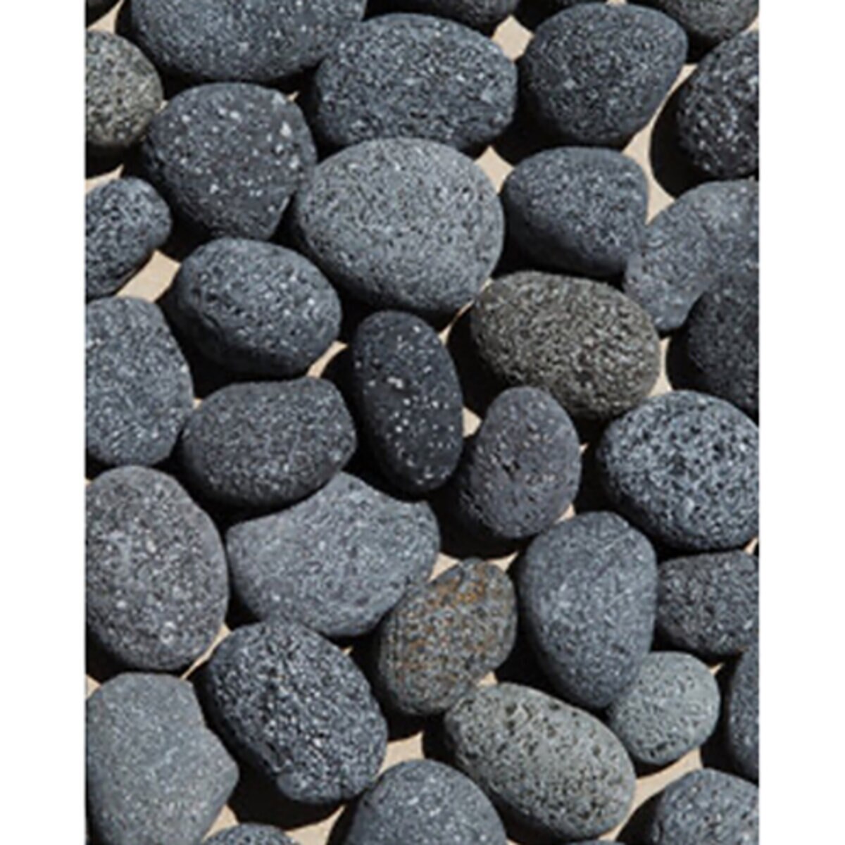 Bagged Black Lava Rock Tumbled Smooth 1/2 - 1 in. (50 lb. Bag) | SiteOne US