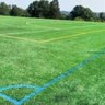RoboCHALK Synthetic Turf Temporary Marking Chalk Bright White Liquid Concentrate 2.5 gal. Jug