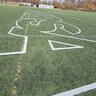 RoboCHALK Synthetic Turf Temporary Marking Chalk Bright White Liquid Concentrate 2.5 gal. Jug