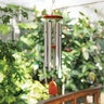 Wind Chime Amazing Grace Medium Silver 5 in. x 24 in.
